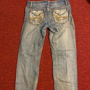 Cruel Girl-Blake style jeans.